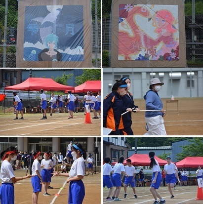 雫華雷奏 感動の体育祭 その１ 能生